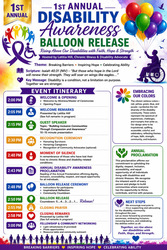 1st Annual Disability Pride Month Balloon Release