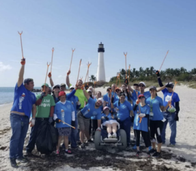 Bill Baggs Beach Cleanup
