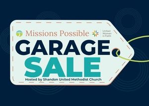 Indoor Garage Sale for Charity