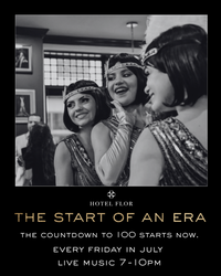 Historic Happy Hours at Hotel Flor - The Start of an Era