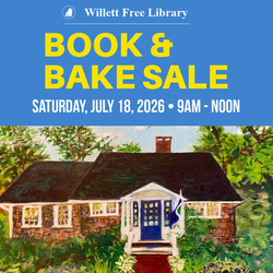 Willett Free Library Book and Bake Sale