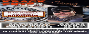 Comedian Ray Jubela at Krackpots Comedy Club, Massillon