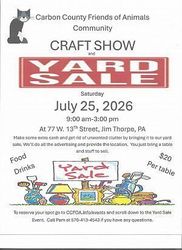 Community Craft Show and Yard Sale