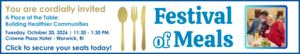 2026 Festival of Meals
