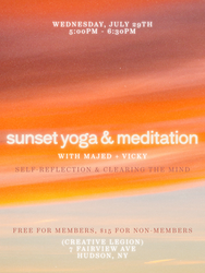 Sunset Yoga & Meditation at (Creative Legion)