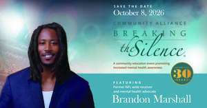 Community Alliance's 30th Annual Breaking the Silence featuring former NFL player Brandon Marshall