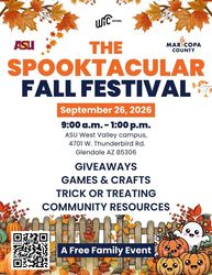 The Spooktacular Fall Festival Hosted by Maricopa County WIC and Arizona State University