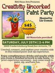 Creativity Uncorked Paint Party