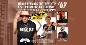 Stand Up at the Wit! Headliner: Marvin Phipps