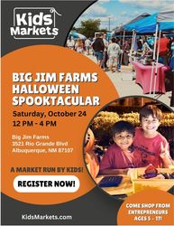Kids Market at Big Jim Farms Halloween Spooktacular