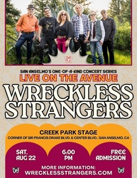 Wreckless Strangers Play San Anselmo Live on the Avenue