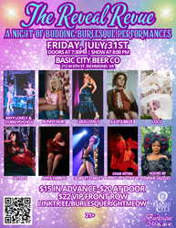 The Reveal Revue: A Night Of Budding Burlesque Performances