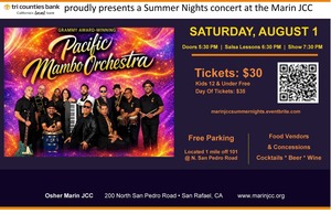 Pacific Mambo Orchestra Outdoor Concert at the Marin JCC