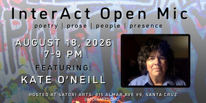 InterAct Open Mic with Featured Poet Kate O'Neill