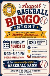 Baseball Bingo Night