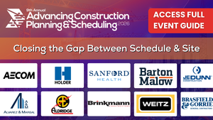 Advancing Construction Planning & Scheduling 2026