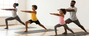 Family yoga for beginners