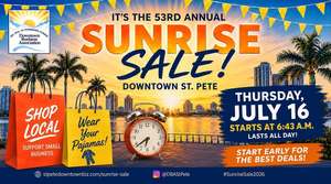 St. Pete's 53rd Annual Sunrise Sale