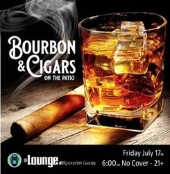 BOURBON and CIGARS on the PATIO
