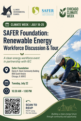 Safer Foundation  & IEC, a renewable energy workforce discussion and tour!