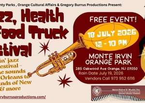 2026 Jazz, Health and Food Truck Festival  in Monte Irvin Orange Park