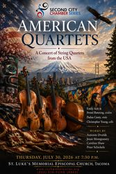 Second City Chamber Series: "American Quartets"