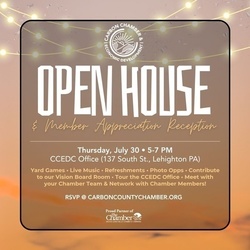2026 Carbon Chamber & Economic Development Corporation Open House & Member Appreciation Reception