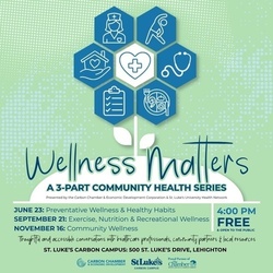 Wellness Matters: A Community Series (Part III: Community Wellness)