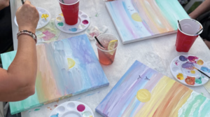 Sunset Paint and Sip