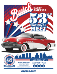 Buick Club of America -53rd National Meet - Albany, NY, August 22.