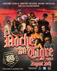 La Noche del Tigre at Paper Tiger: Live Music and Comedy Series