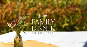 Family Dinner on the Farm