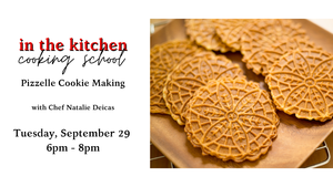 Pizzelle Cookie Making Cooking Class