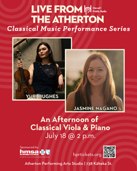 An Afternoon of Classical Viola & Piano ft. Yuri Hughes and Jasmine Nagano