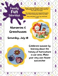Family Fun Saturday - Summer Flowers
