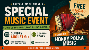Concert: Live Honky Polka Music at the Buffalo River Grove!