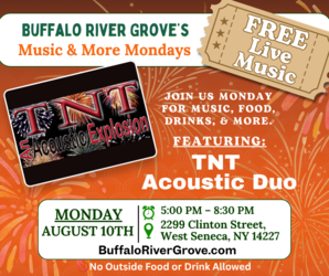 FREE Concert: Live Music by the TNT Acoustic Duo at the Buffalo River Grove!