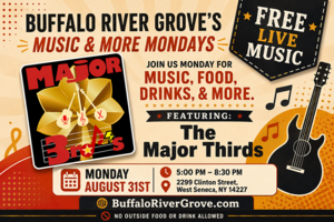 🎶FREE Concert: Live Music by The Major Thirds at the Buffalo River Grove!