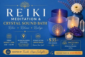 Reiki Meditation and Crystal Sound Bath