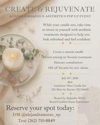 Aesthetics Pop Up at Ambitious Vibes Candle Bar