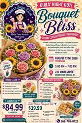 Bouquet Bliss Cupcake Decorating Workshop
