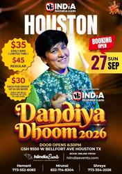 Dandiya Dhoom with Falguni Pathak 27th September 2026