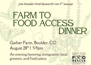 Farm to Food Access Dinner
