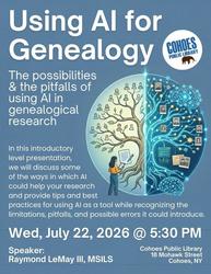 Using AI for Genealogy: The Possibilities & The Pitfalls