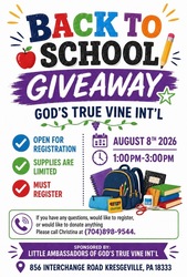 Back to School Giveaway
