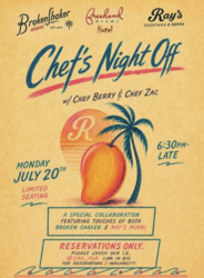 Chef’s Night Off at Ray’s Hometown Bar & Broken Shaker Miami
