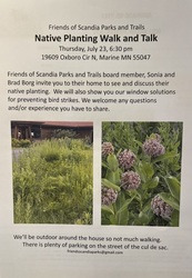 Native Planting Walk and Talk