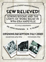 Sew Relieved! Exhibit Opening