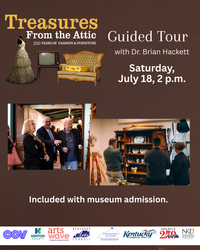 Treasures From the Attic Guided Tour with Dr. Brian Hackett
