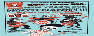WOW-TOWN, USA: New Years Hootenanny! QDK w/ Annabella BOW WOW WOW + Martini Bros + Drew And The Blue